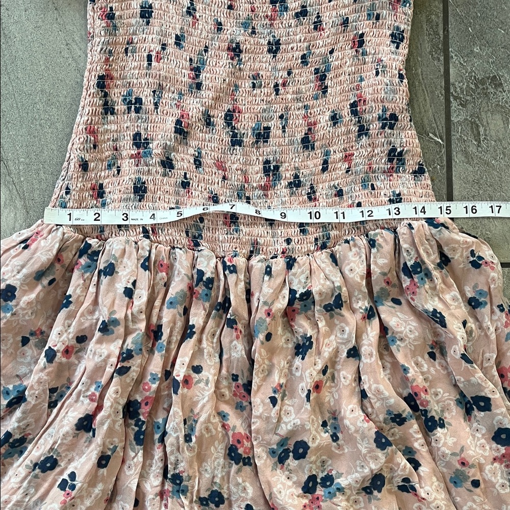 🌺 Hatch The Cosette Spring Bloom Floral Dress Size 2 Maternity Ruched Medium - Picture 10 of 11